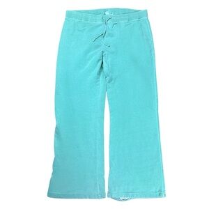 Women’s Y2K Style & Co Sport Green Baggy Essential Sweatpants Size L